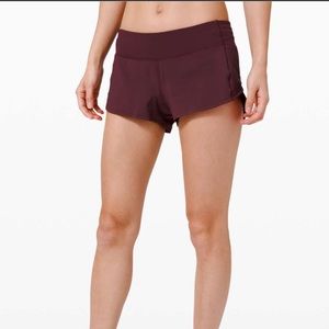 Lululemon Speed Up Shorts 2.5”
